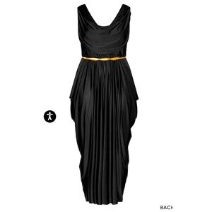 NWT Athena Goddess Maxi Dress - black